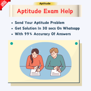 Aptitude Exam Assistance