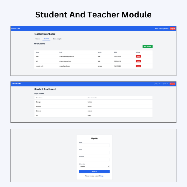 School Management Project